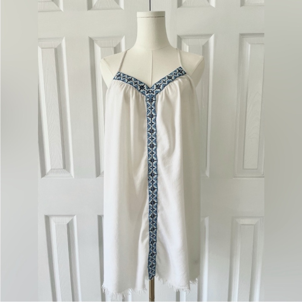 Aerie Embroidered Dress Size M